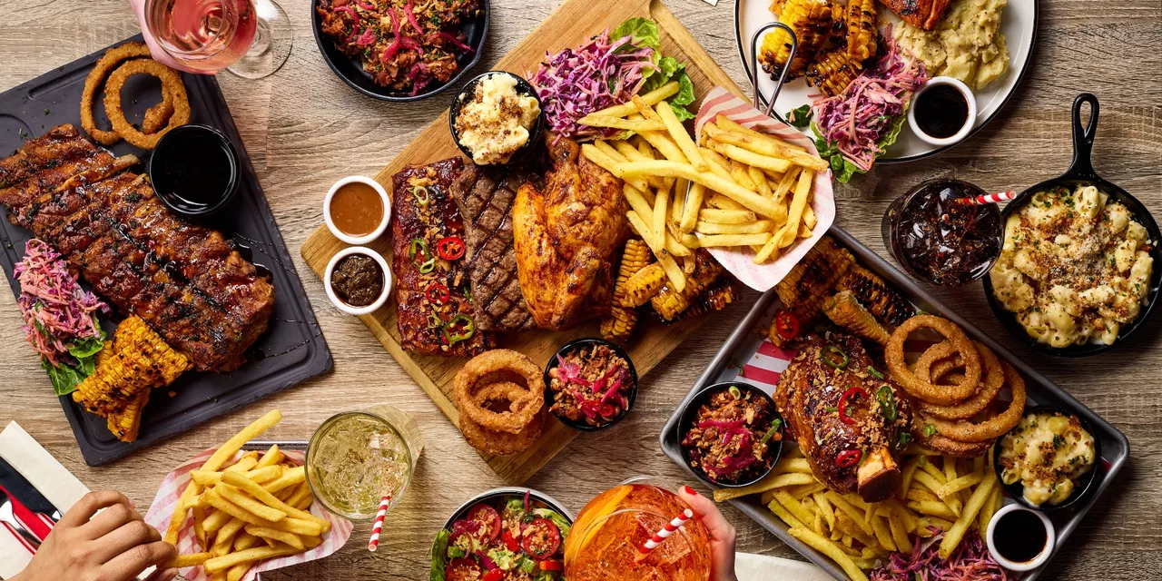 Selection of dishes