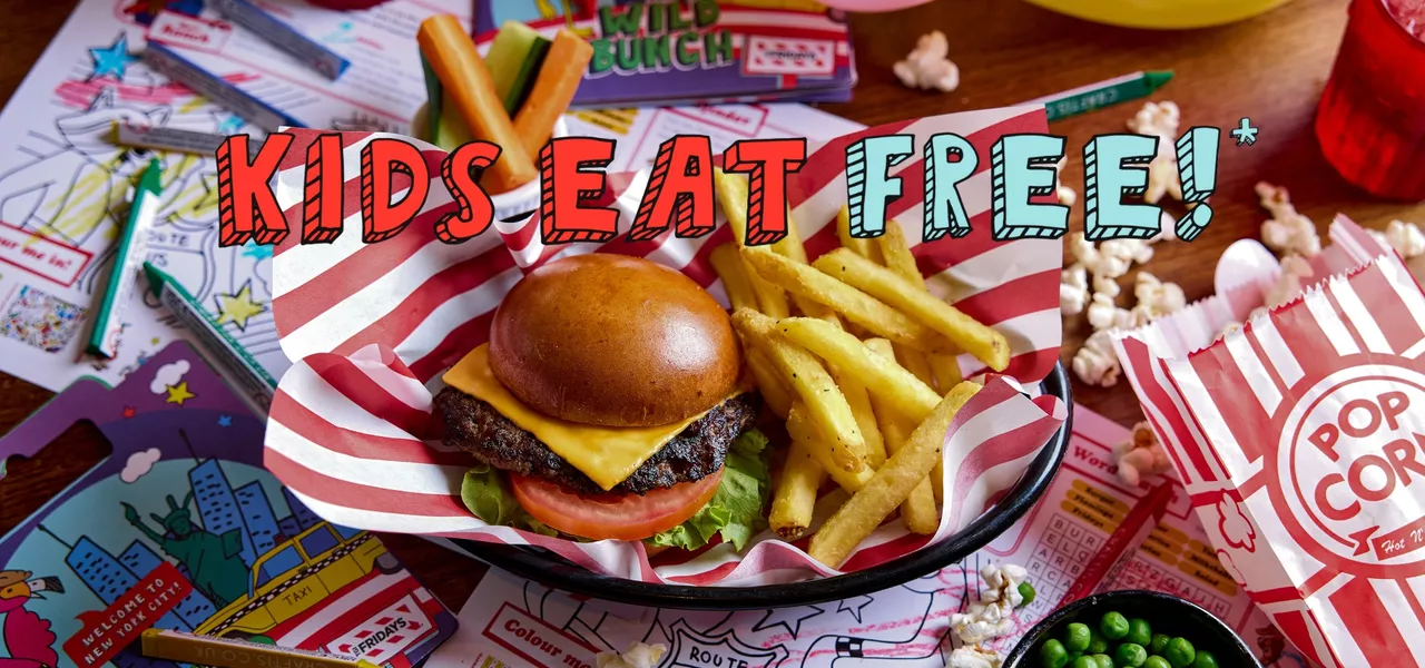 kids burger meal