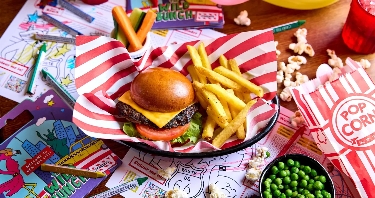 kids burger meal