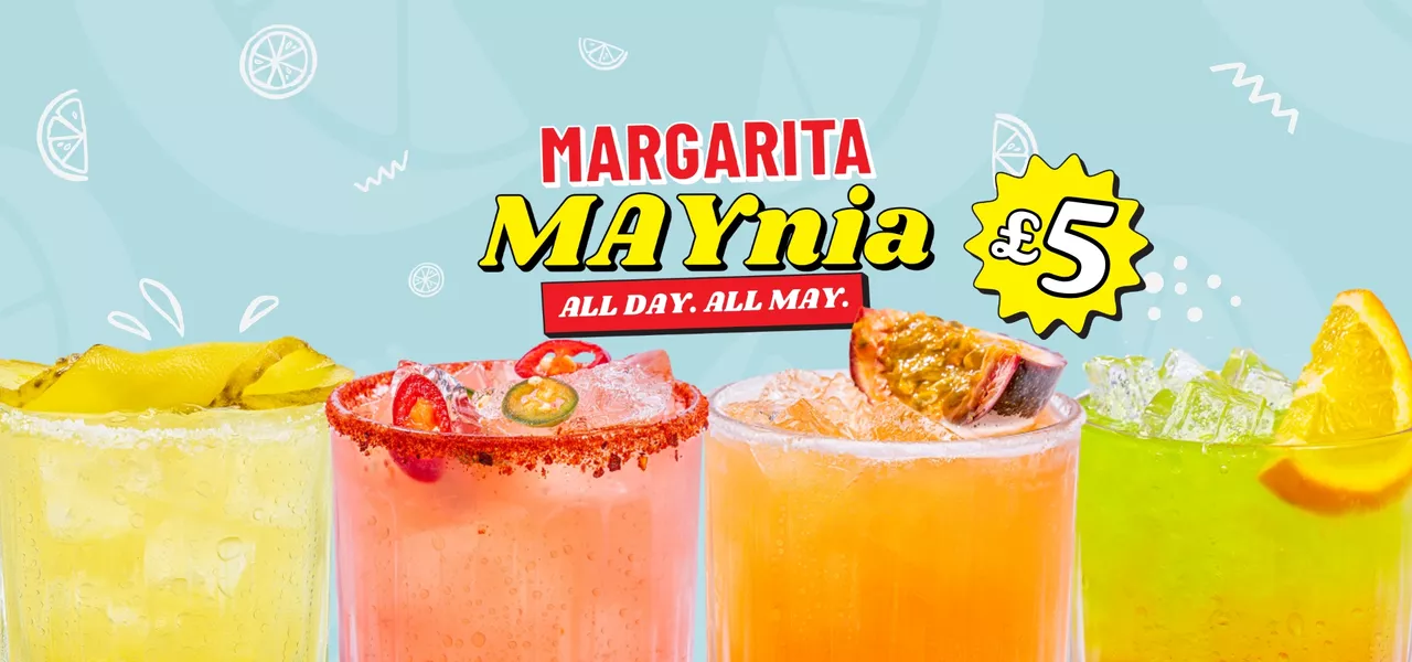 Margarita cocktails