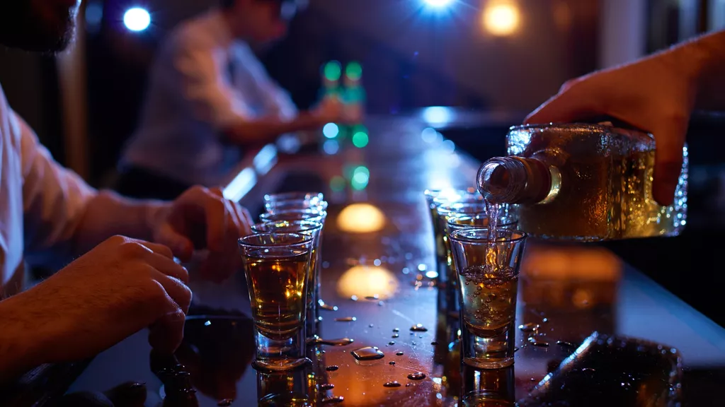 Stag do shots