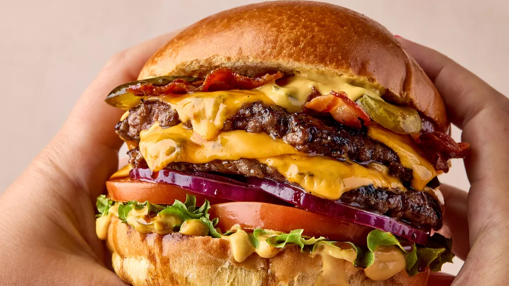 Glazed smach burger