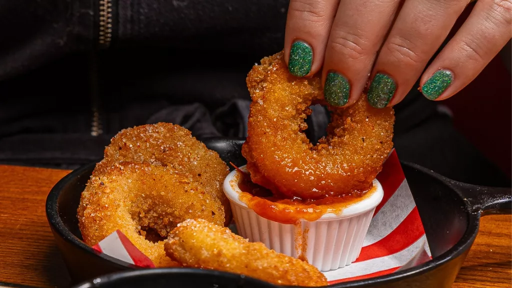 cheese donuts appetizer