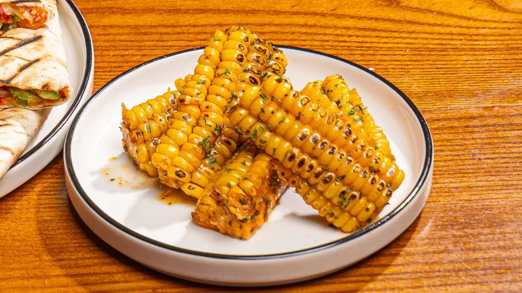 Maple-Glazed Corn Ribs