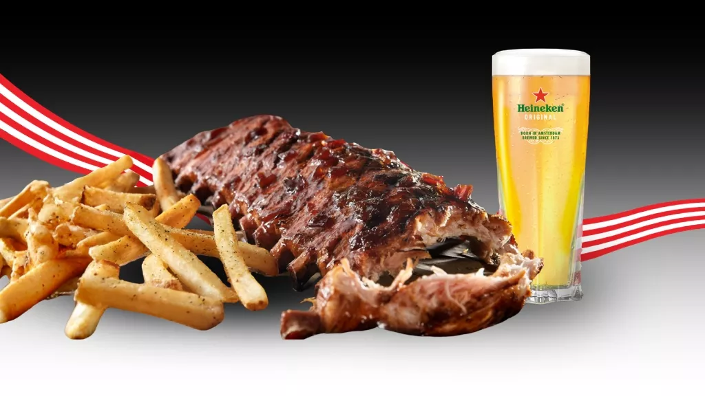 Ribs and beer