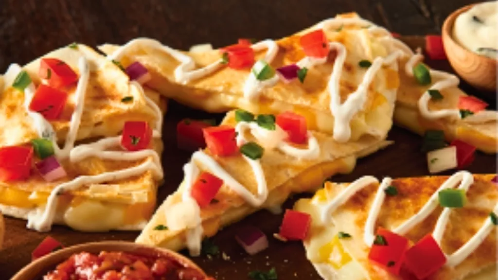 Cheese quesadillas