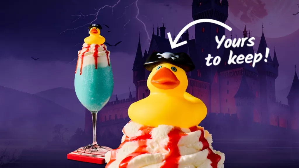 Cocktail with duck
