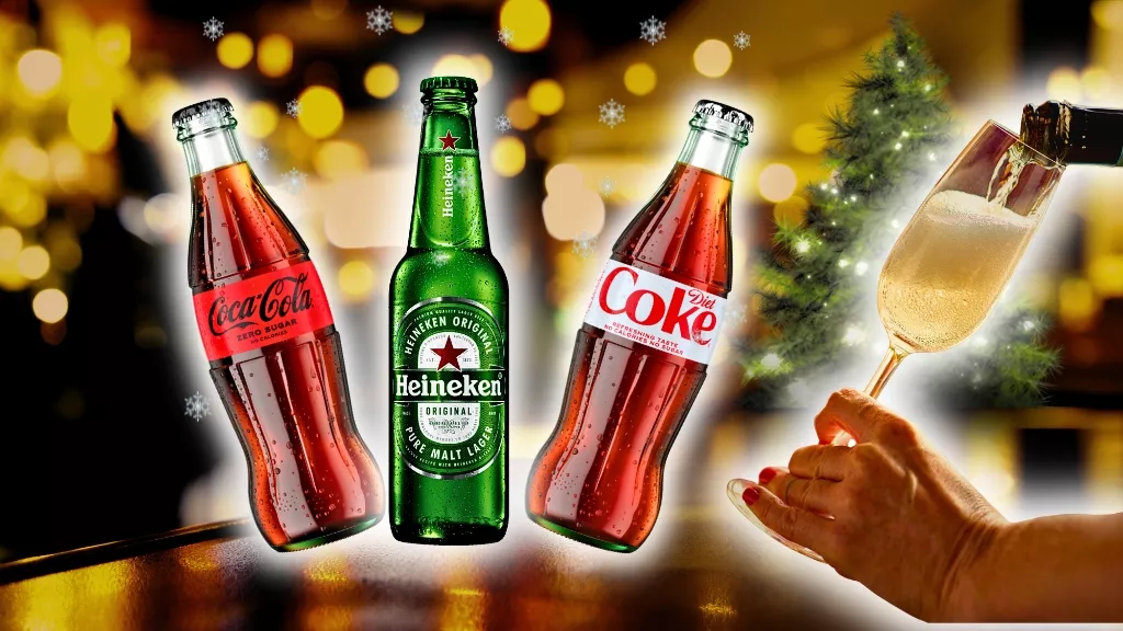 Free drink at Christmas