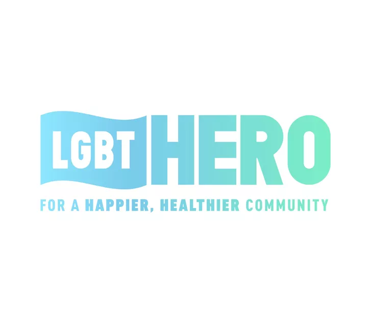 LGBT hero logo