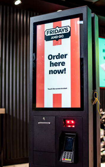 Fridays And Go touchscreen
